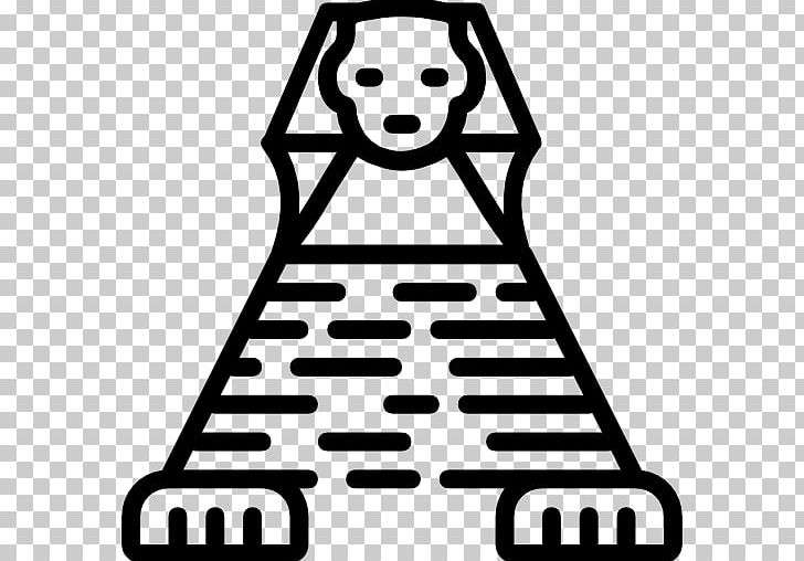 Great Sphinx Of Giza Great Pyramid Of Giza Computer Icons PNG, Clipart, Area, Black And White, Building, Computer Icons, Egypt Free PNG Download