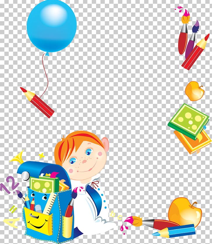 School Illustrator PNG, Clipart, Area, Baby Toys, Back To School, Balloon, Cartoon Free PNG Download