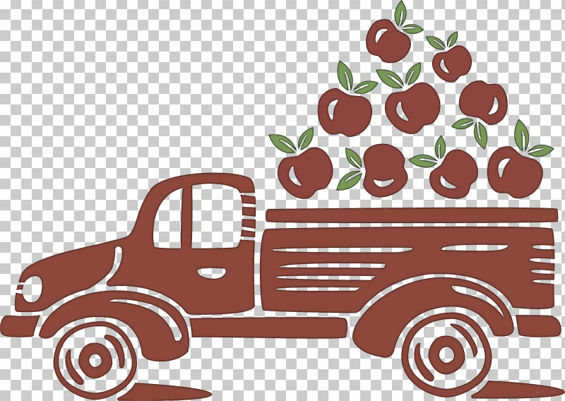 Apple Truck Autumn Fruit PNG, Clipart, Apple Truck, Autumn, Cartoon, Free, Fruit Free PNG Download