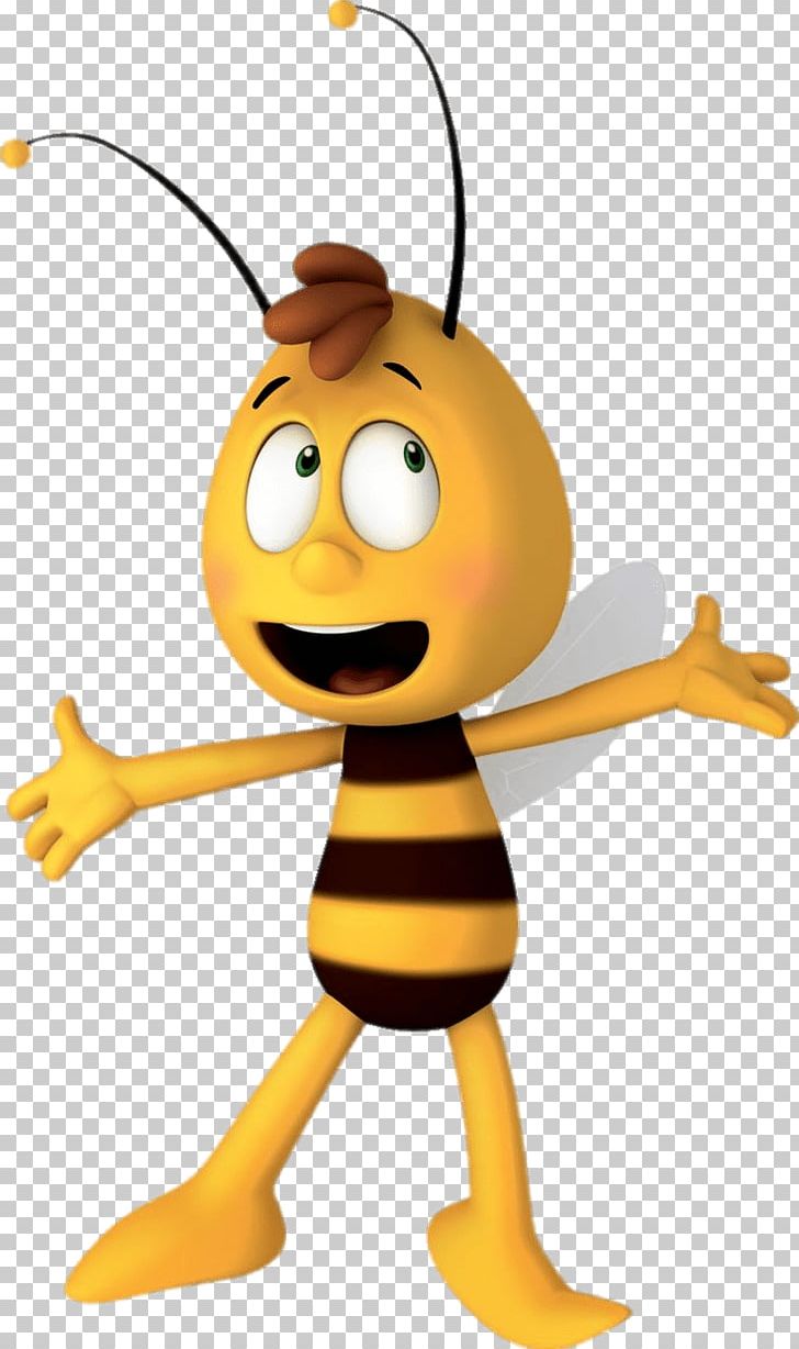 Maya The Bee Insect Honey Bee PNG, Clipart, Animation, Bee, Beehive, Bumblebee, Cartoon Free PNG Download