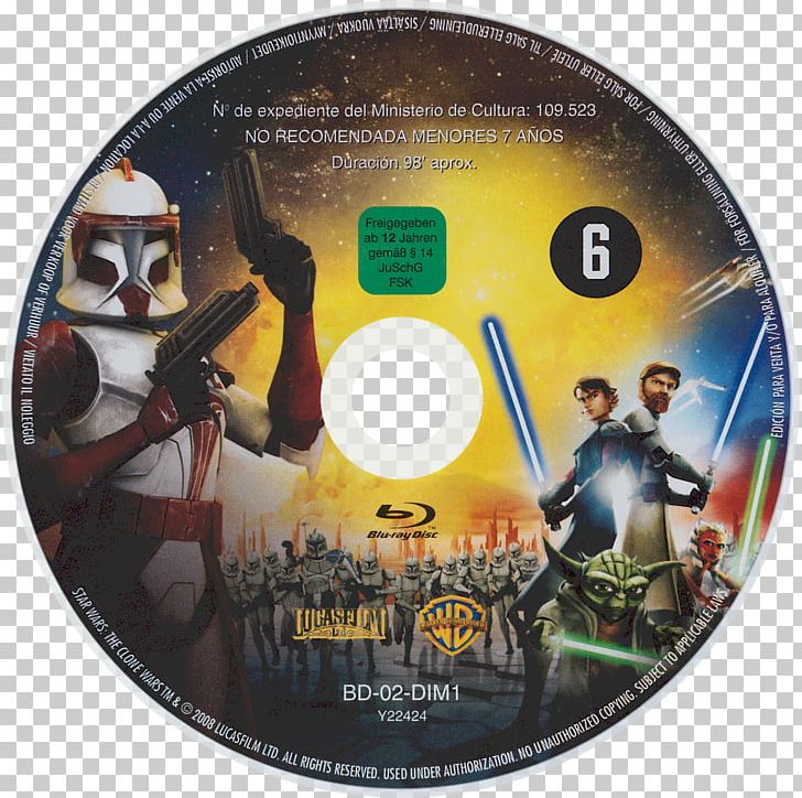 Star Wars: The Clone Wars Blu-ray Disc Film PNG, Clipart, Bluray Disc, Clone Wars, Compact Disc, Dvd, Film Free PNG Download