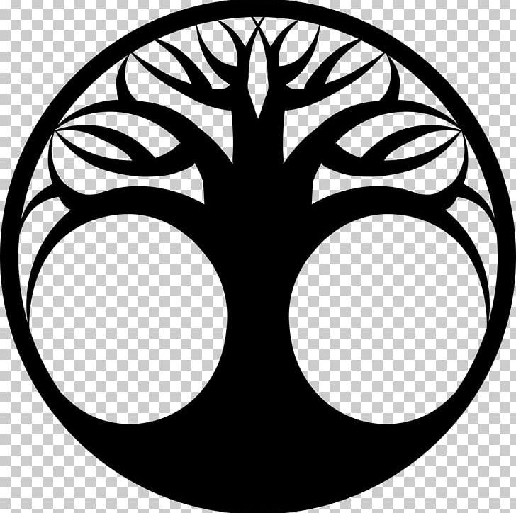 Drawing Tree Of Life PNG, Clipart, Art, Black, Black And White, Circle, Clip Art Free PNG Download