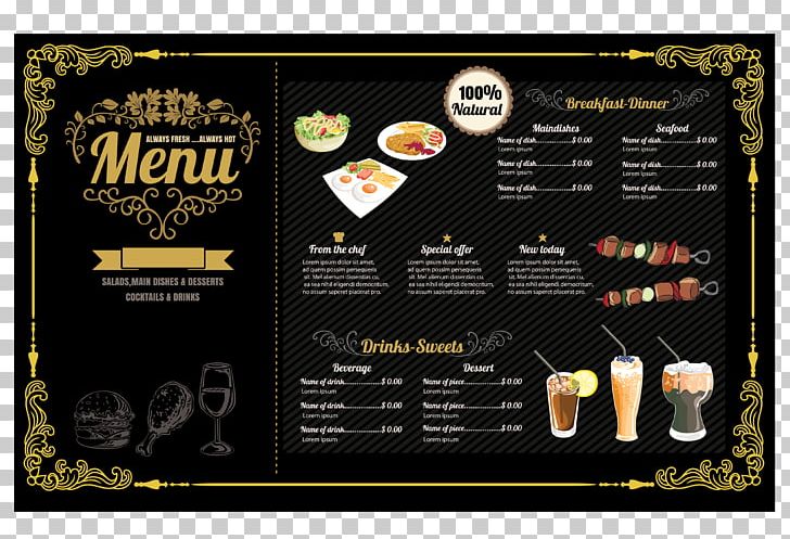 Hamburger Fast Food Menu Restaurant PNG, Clipart, Bar, Blackboard, Brand, Drawing, Fashion Free PNG Download
