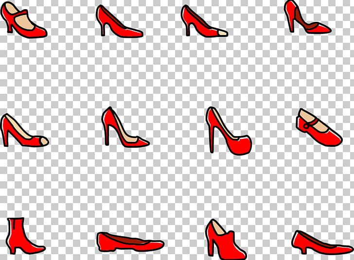 Shoe Red High-heeled Footwear PNG, Clipart, Angle, Area, Ballet Flat, Ballet Shoe, Big Ben Free PNG Download