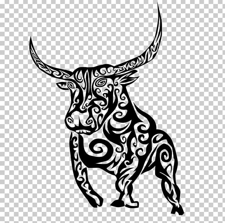 Line Art Cattle Bull Abstract Art PNG, Clipart, Animals, Art, Black, Black And White, Carnivoran Free PNG Download