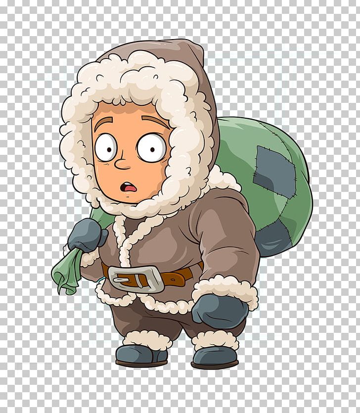Eskimo Cartoon Character Illustration PNG, Clipart, Backpack, Boy, Cartoon, Fictional Character, Hat Free PNG Download