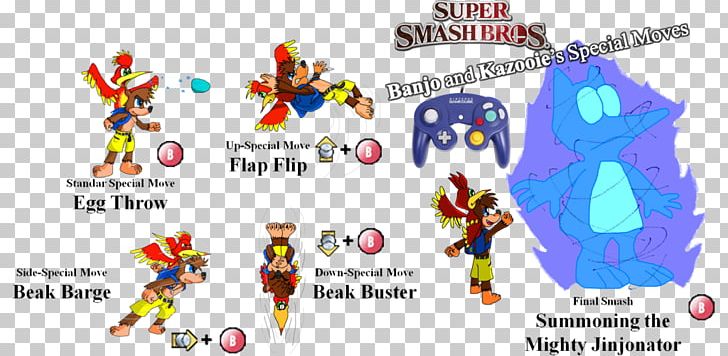 Banjo-Kazooie Super Smash Bros. For Nintendo 3DS And Wii U Banjo-Tooie Fortnite StarCraft PNG, Clipart,  Free PNG Download