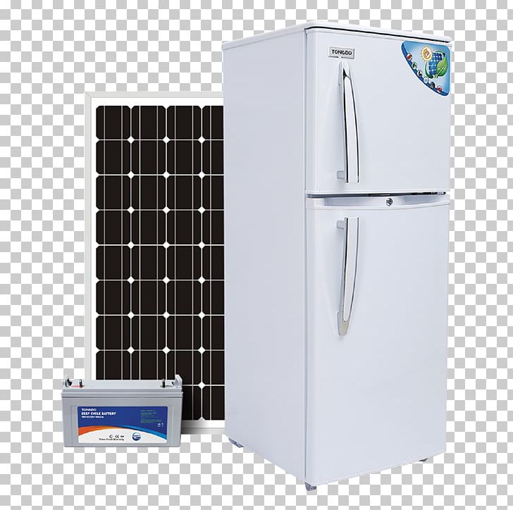 Solar-powered Refrigerator Solar Energy Solar Power Solar Panels PNG, Clipart, Electricity, Electronics, Grid, Home Appliance, Kitchen Appliance Free PNG Download