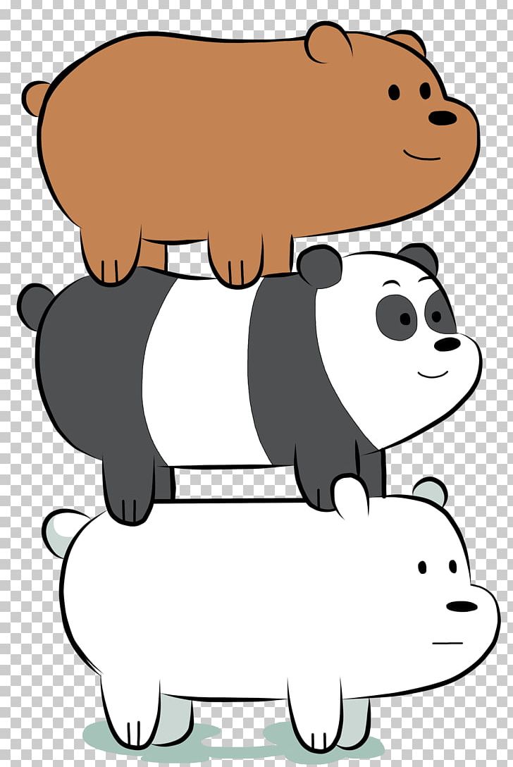 Giant Panda Polar Bear Cuteness Grizzly Bear PNG, Clipart, Animals, Art, Artwork, Bear, Black And White Free PNG Download