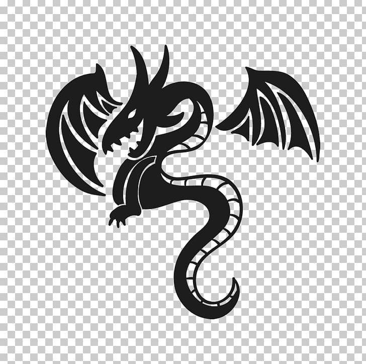 White Dragon Logo Graphics PNG, Clipart, Black And White, Carnivoran,  Cartoon, Decal, Download Free PNG Download
