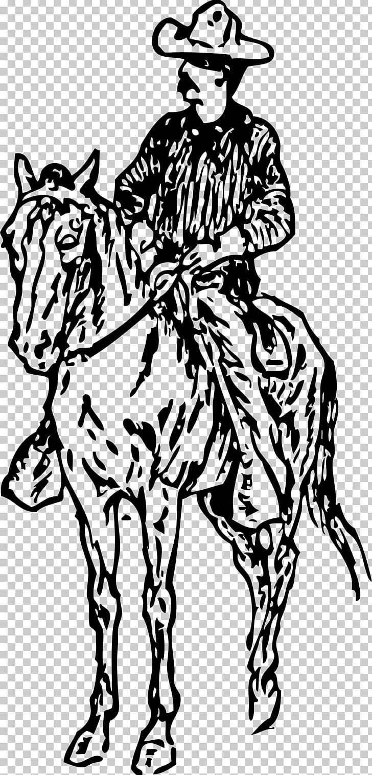 Horse Equestrian Drawing Cowboy PNG, Clipart, Animals, Black And White, Bridle, Cattle Like Mammal, Clothing Free PNG Download
