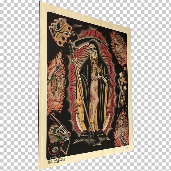 Artist Santa Muerte Printmaking Edition PNG, Clipart,  Free PNG Download