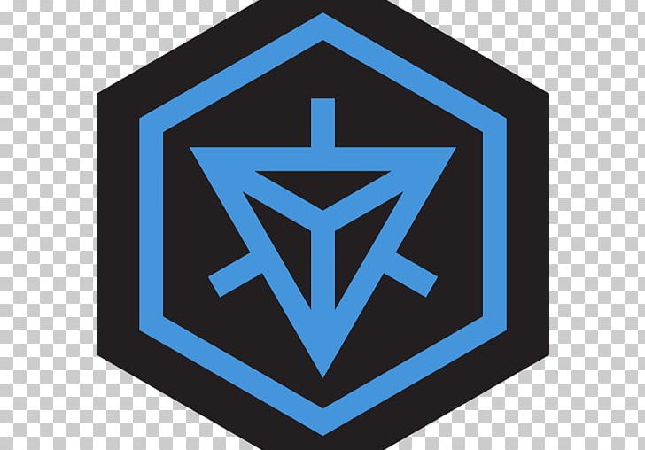 Ingress Logo Electrical Resistance And Conductance Graphics Symbol PNG, Clipart, Angle, Blue, Brand, Electric Blue, Electricity Free PNG Download