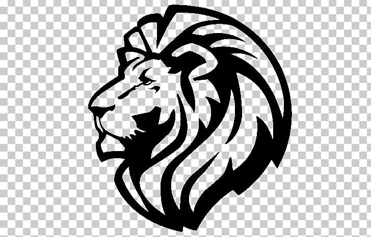 Lionhead Rabbit Tattoo Tiger Roar PNG, Clipart, Artwork, Big Cats, Black, Black And White, Carnivoran Free PNG Download