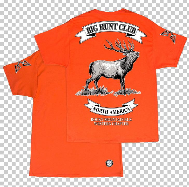 T-shirt Elk White-tailed Deer Rocky Mountains PNG, Clipart, Active Shirt, Animal, Brand, Clothing, Country Style Free PNG Download