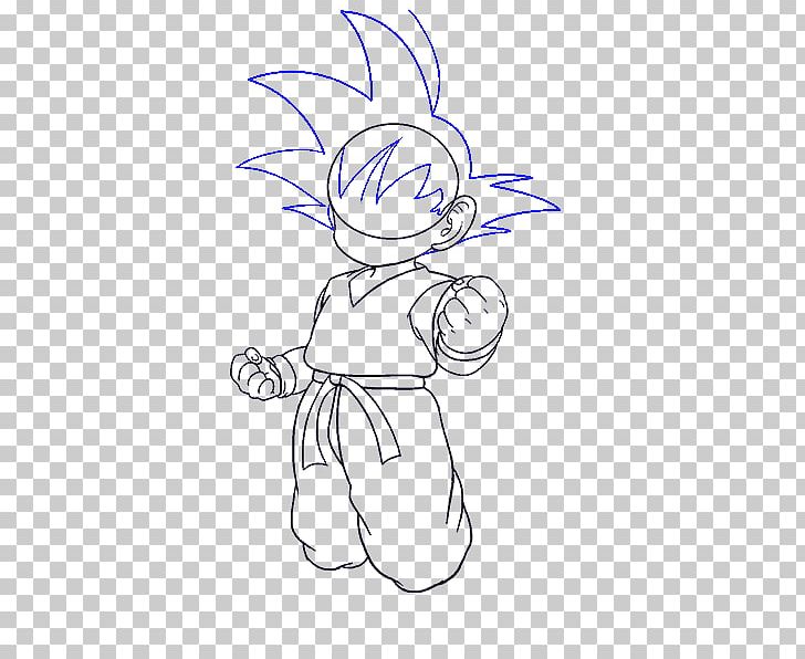 Goku Vegeta Baby Frieza Drawing Png Clipart Angle Area Arm Art Artwork Free Png Download