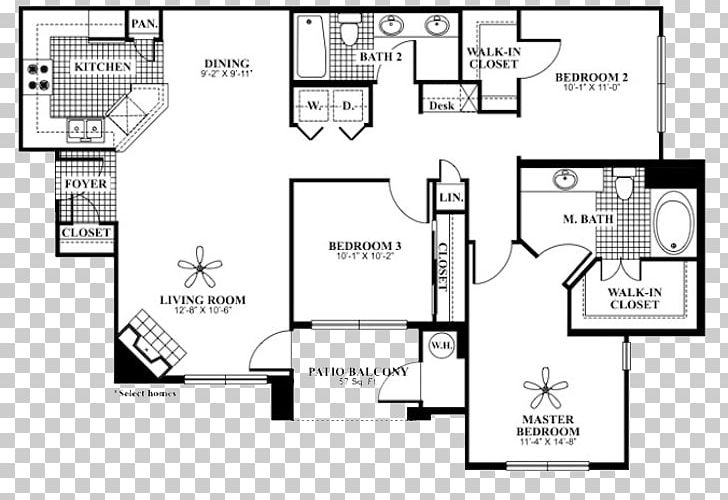 Granite Point Apartment Homes Floor Plan House Renting PNG, Clipart, Angle, Apartment, Apartment Ratings, Area, Bedroom Free PNG Download