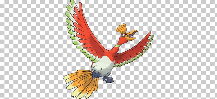 Pokémon Gold And Silver Pokémon Red And Blue Pokémon Crystal Pokémon HeartGold And SoulSilver PNG, Clipart, Beak, Bird, Fauna, Feather, Hooh Free PNG Download