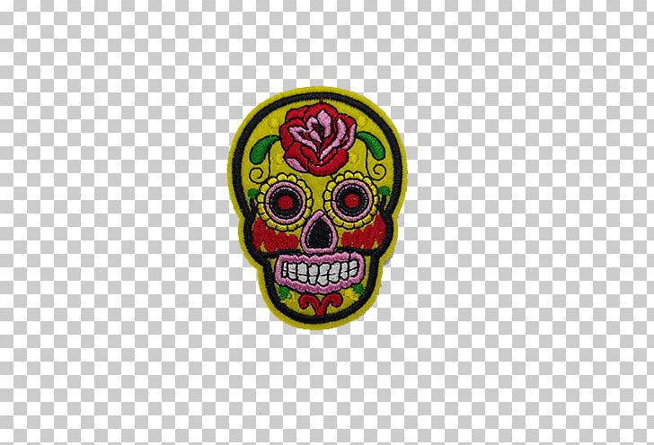 Embroidered Patch Iron-on Calavera Embroidery Day Of The Dead PNG, Clipart, Bone, Calavera, Candy Skull, Centimeter, Clothes Iron Free PNG Download