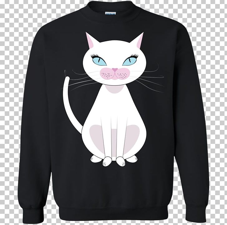 T-shirt Hoodie Sweater Sleeve PNG, Clipart, Black, Bluza, Cat, Cat Like Mammal, Clothing Free PNG Download