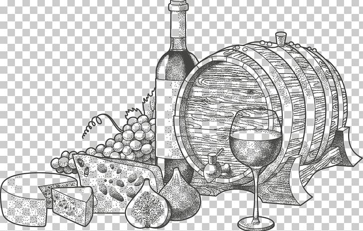 Wine Blue Cheese Illustration PNG, Clipart, Brie, Camembert, Cheese, Drawing, Drinkware Free PNG Download