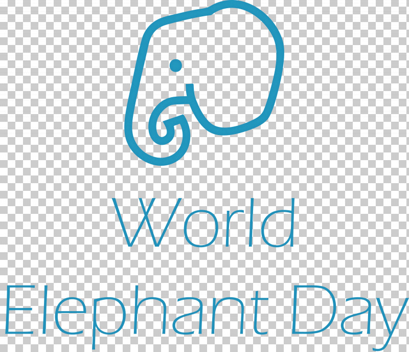 World Elephant Day Elephant Day PNG, Clipart, Diagram, Line, Logo, Meter, Microsoft Azure Free PNG Download