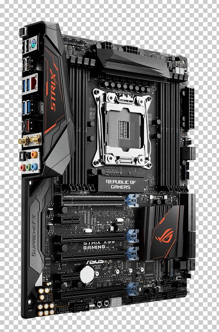LGA 2011 Intel X99 Motherboard CPU Socket Republic Of Gamers PNG, Clipart, Asus, Atx, Central Processing Unit, Computer Accessory, Computer Component Free PNG Download