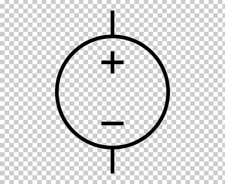 Voltage Source Electronic Symbol Direct Current Electric Potential Difference Power Converters PNG, Clipart, Alternating Current, Angle, Area, Black And White, Circle Free PNG Download