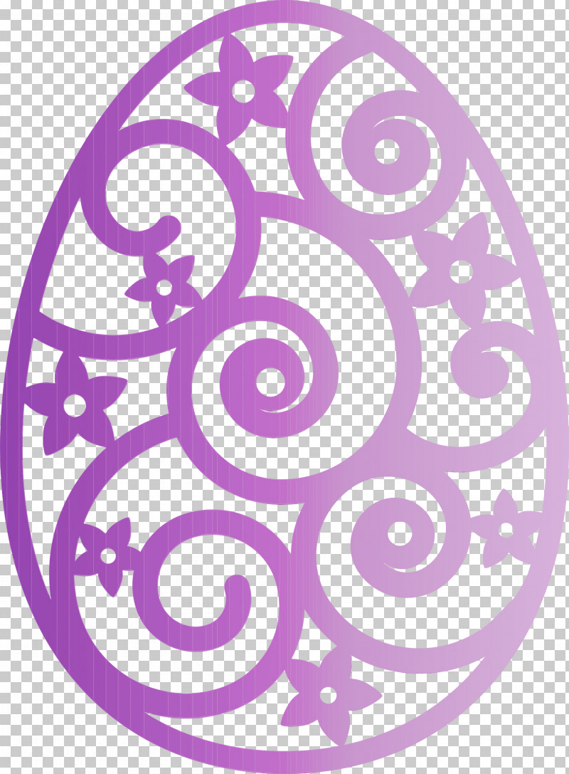 Violet Purple Circle Pattern Spiral PNG, Clipart, Circle, Easter Day, Easter Floral Egg, Ornament, Paint Free PNG Download