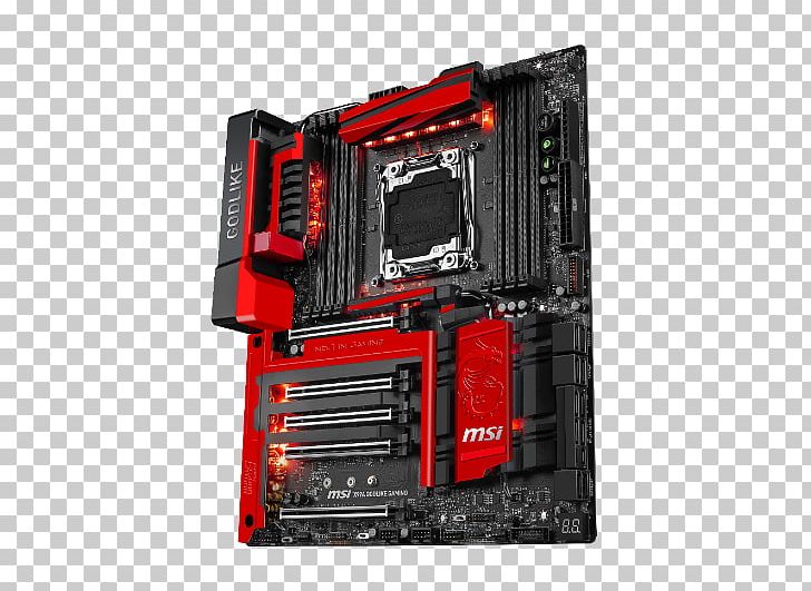MSI X99A GODLIKE GAMING CARBON Motherboard Intel PNG, Clipart, Asus, Computer, Computer Accessory, Computer Case, Computer Component Free PNG Download