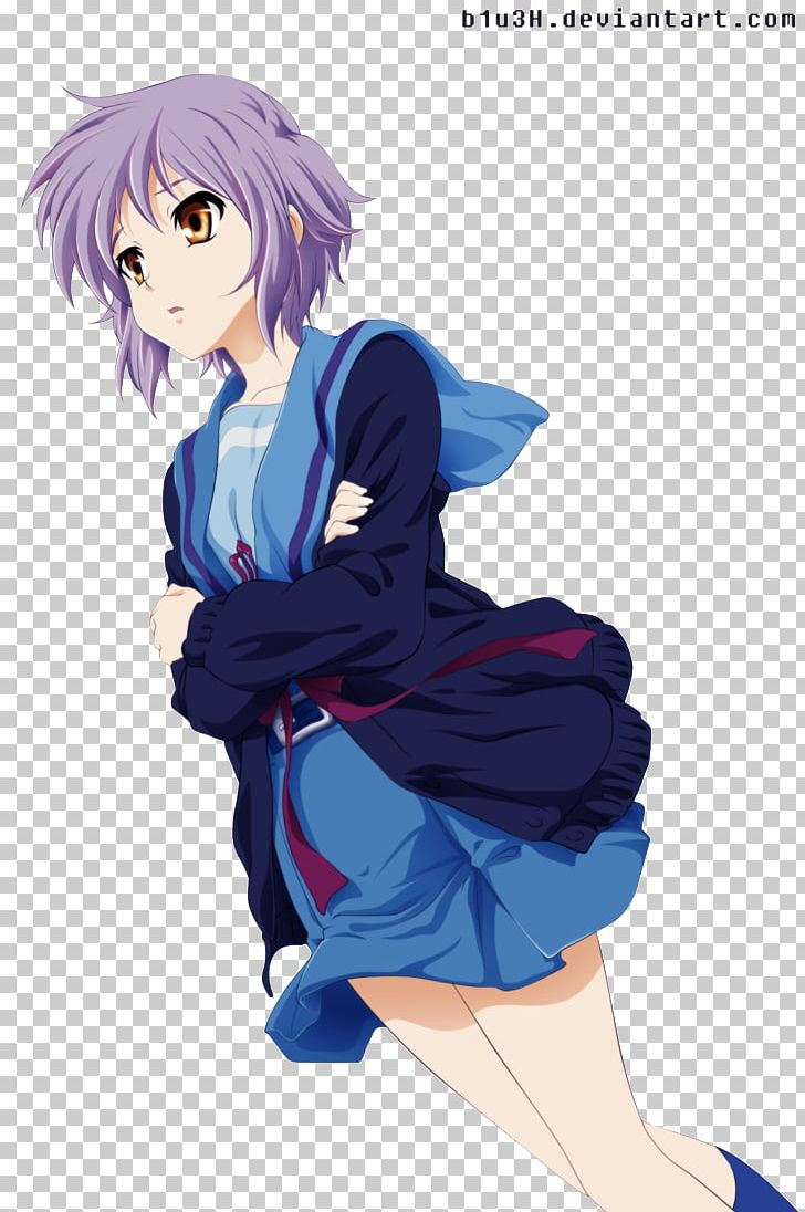 Yuki Nagato Mikuru Asahina Kyon Itsuki Koizumi Haruhi Suzumiya PNG, Clipart, Anime, Art, Black Hair, Brown Hair, Cartoon Free PNG Download