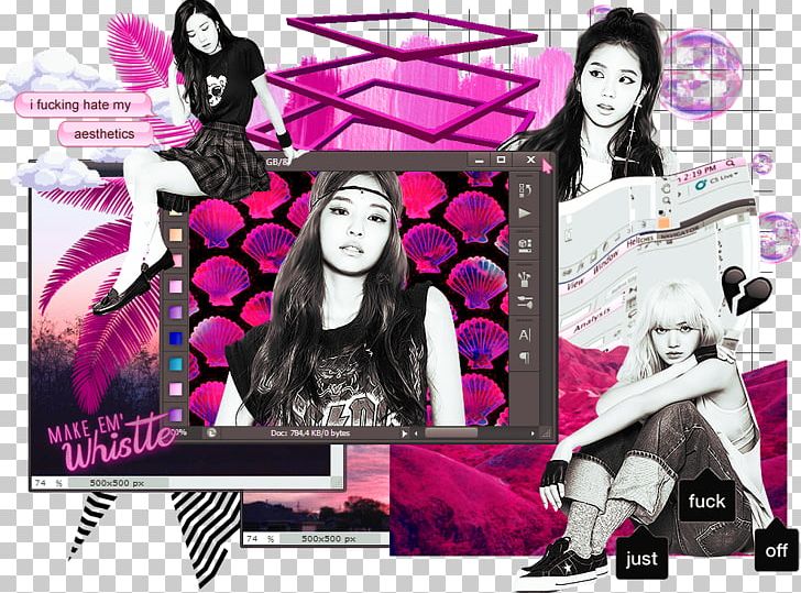 BLACKPINK Fan Art K-pop PNG, Clipart, Advertising, Album Cover, Art, Blackpink, Collage Free PNG Download