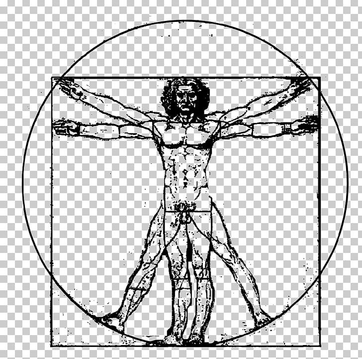 Vitruvian Man The Creation Of Adam PNG, Clipart, Architect, Area, Arm, Art, Black And White Free PNG Download