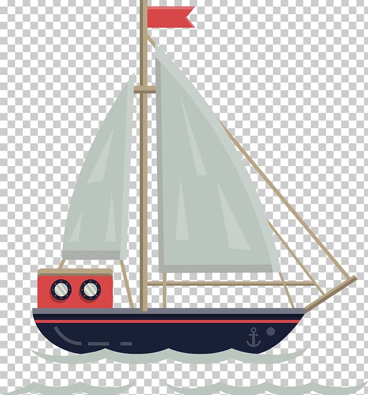 Sailing Ship Illustration PNG, Clipart, Abstract Waves, Boat, Caravel, Cat Ketch, Euclidean Vector Free PNG Download