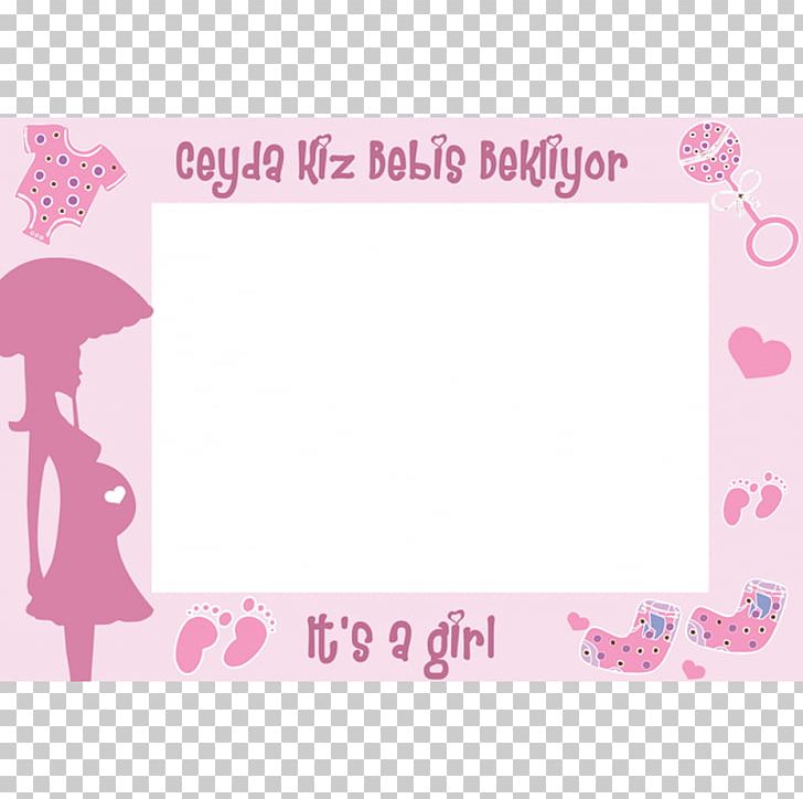 Baby Shower Frames Diaper Infant Girl Png Clipart Area Baby