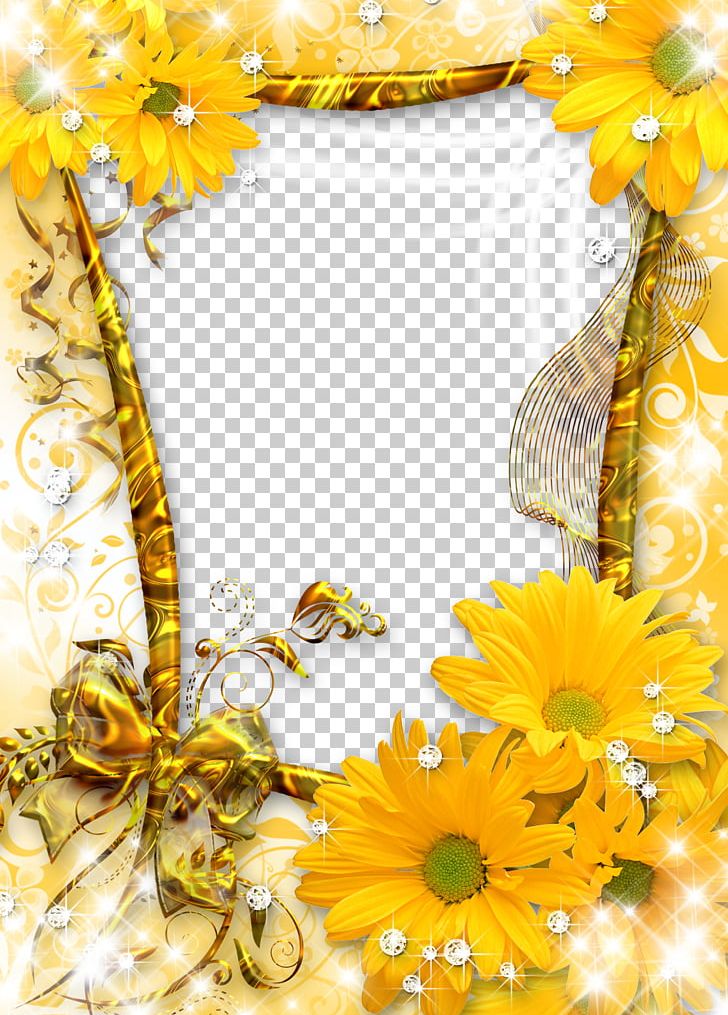 Frame Flower PNG, Clipart, Border Frame, Christmas Frame, Common Sunflower, Cut Flowers, Daisy Family Free PNG Download
