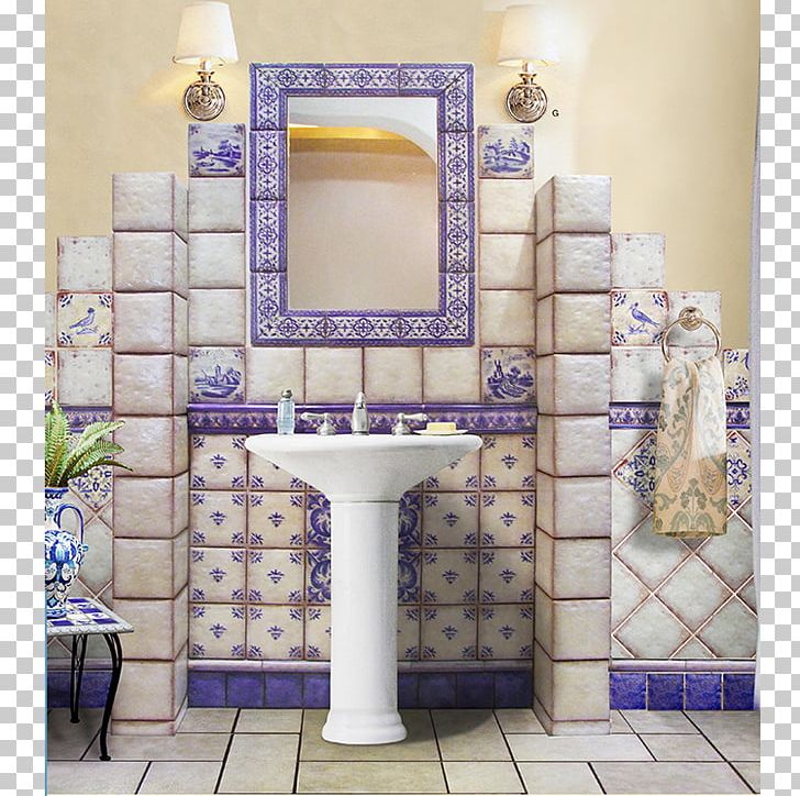 Tile Bathroom Ceramic Plumbing Fixtures Wall PNG, Clipart, Bathroom, Bathroom Accessory, Ceramic, Embossed Flowers, Floor Free PNG Download