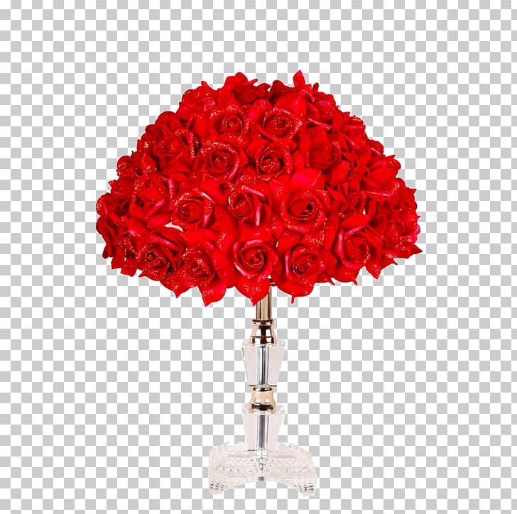Garden Roses Table LED Lamp PNG, Clipart, Artificial Flower, Bedroom, Edison, Flower, Flower Arranging Free PNG Download