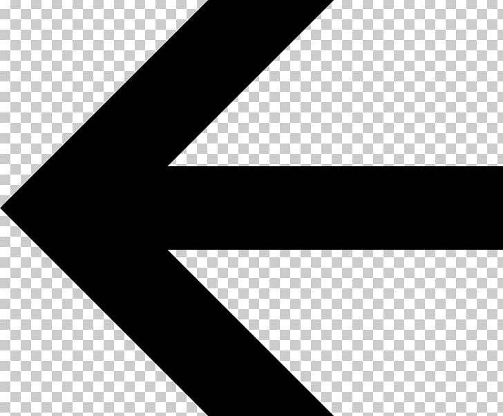 Arrow Symbol Sign PNG, Clipart, Angle, Arrow, Arrow Left, Black, Black And White Free PNG Download