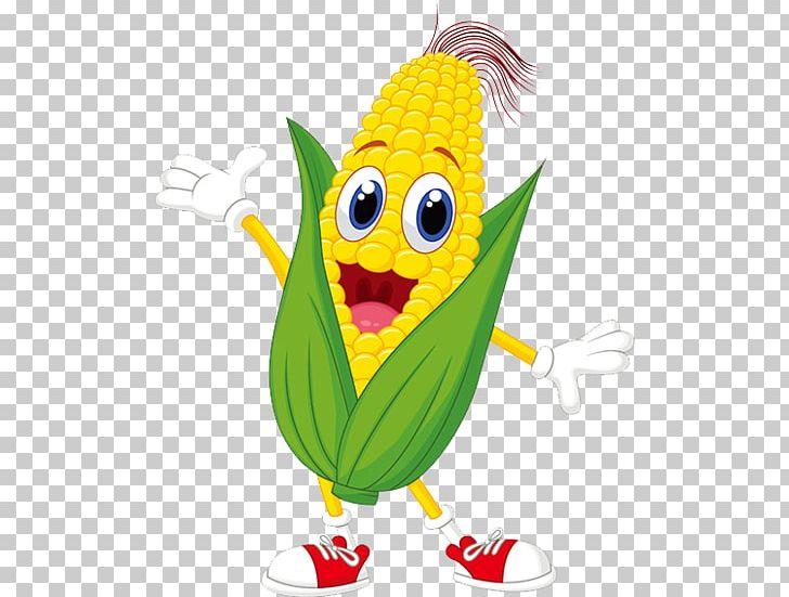 Corn On The Cob Cartoon Maize PNG, Clipart, Beak, Bird, Cartoon Corn, Corn, Corn Cartoon Free PNG Download