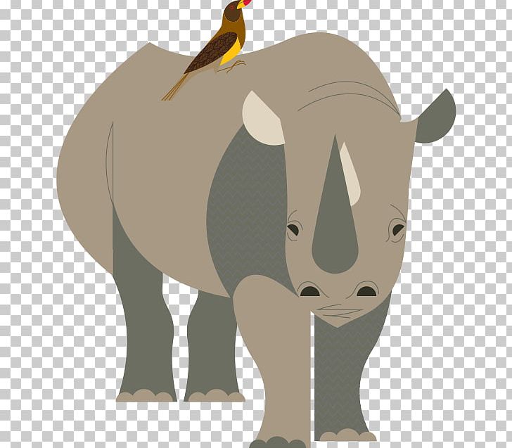 Rhinoceros Llama Bird Indian Elephant PNG, Clipart, Africa, Animal Kingdom, Animals, Art, Bird Free PNG Download
