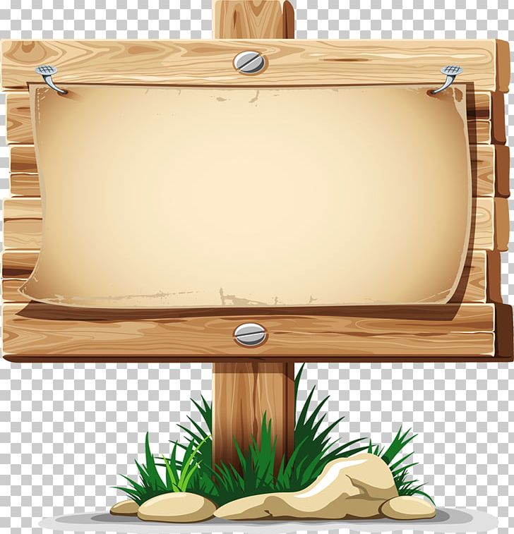 blank wooden sign background