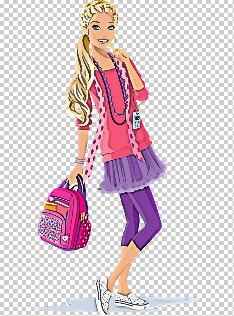 Barbie Pink Magenta Toy Doll PNG, Clipart, Bag, Barbie, Doll, Fashion, Fashion Design Free PNG Download