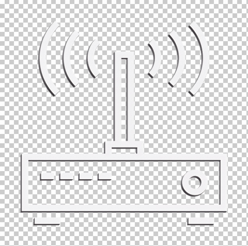 Router Icon Devices Icon PNG, Clipart, Black M, Devices Icon, Geometry, Line, Logo Free PNG Download