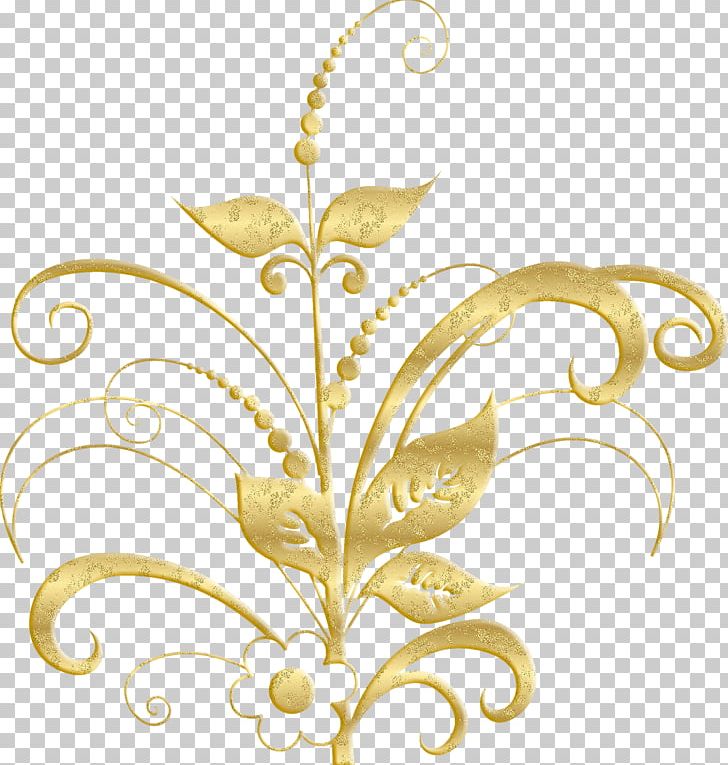 Ornament Gold PNG, Clipart, Art, Body Jewelry, Butterfly, Clip Art, Flora Free PNG Download