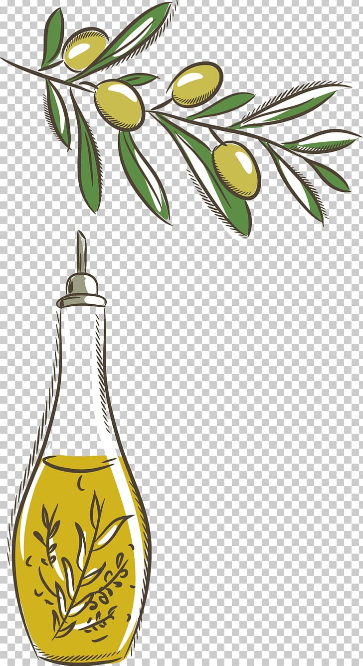 Bottle Olive Oil PNG, Clipart, Bottle, Branch, Encapsulated Postscript, Flower, Food Free PNG Download