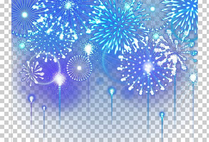 Fireworks New Year PNG, Clipart, Blue, Cartoon Fireworks, Chinese New Year, Computer Wallpaper, Download Free PNG Download