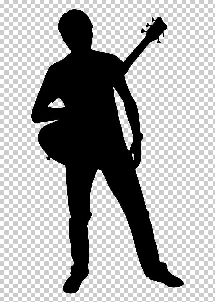 Guitarist Silhouette Music PNG, Clipart, Acoustic Guitar, Bass Guitar, Black, Black And White, Classical Guitar Free PNG Download