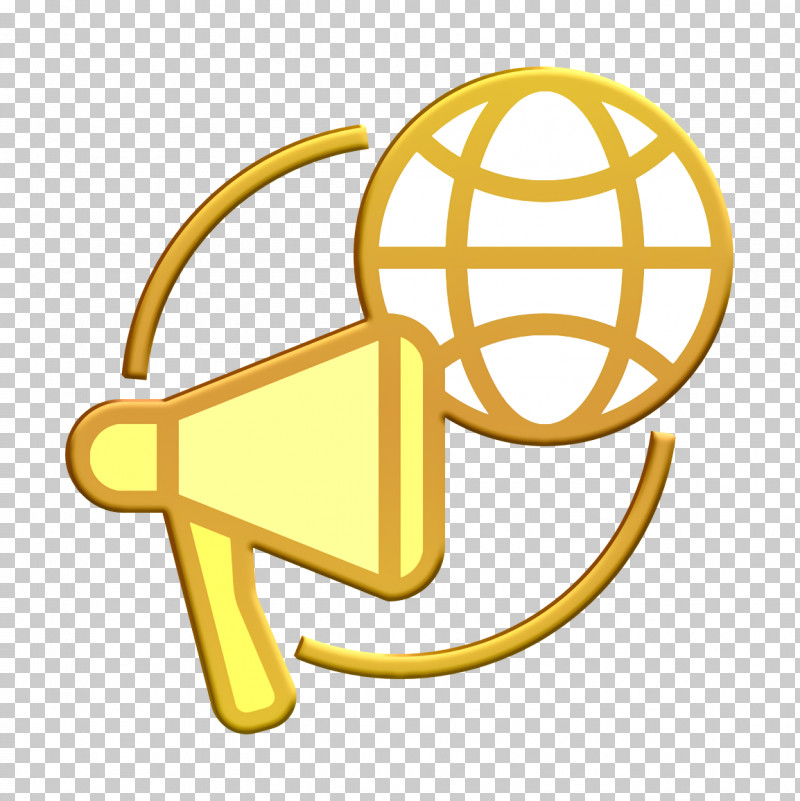 Announce Icon Advertising Icon Megaphone Icon PNG, Clipart, Advertising Icon, Announce Icon, Megaphone Icon, Symbol, Yellow Free PNG Download
