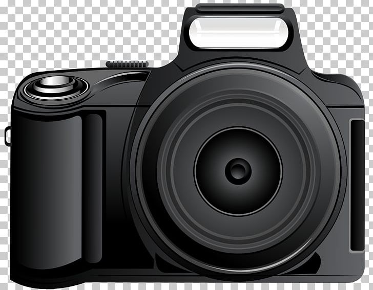 Digital SLR Photographic Film Camera PNG, Clipart, 4k Resolution, Black And White, Camera, Camera Accessory, Camera Lens Free PNG Download